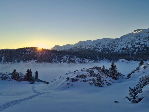Ausblick auf das Berchtesgadener Land