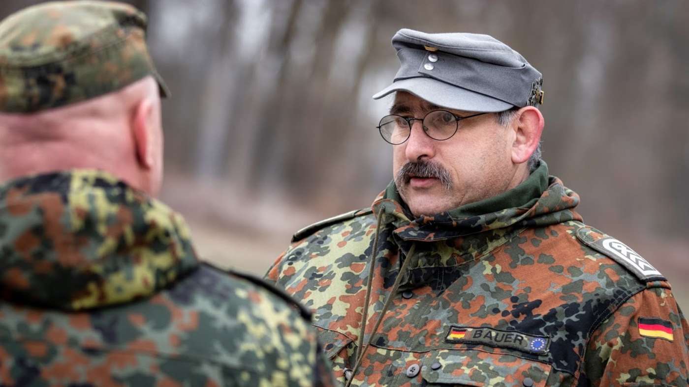 OSF Harald Bauer, Reservist und S3 Feldwebel